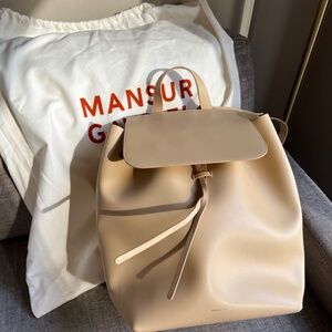 Brand new! NWT 60% off! Mansur Gavriel leather backpack with dust bag